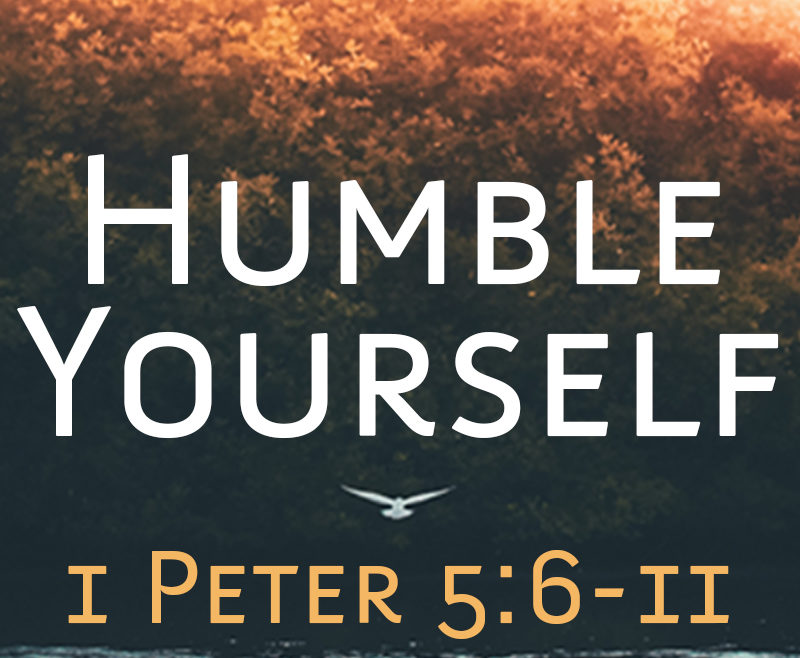 Humble Yourself sermon graphic